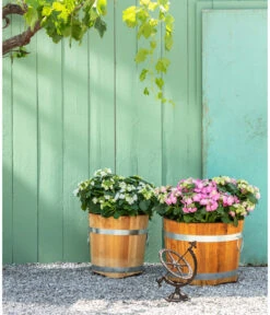 Küferei Kardos Robinienkübel, Rund -Ecopots Garten Geschaft 1709096 1709401 1709443 1709732 1709807 1710037 WE MO 001 Robinienkuebelrund