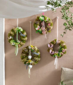 Dehner Türkranz Lavendel, Ca. Ø28 Cm -Ecopots Garten Geschaft 22020216 WE MO 001 ImageBildKraenze Fruehling01