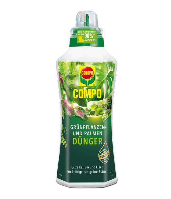 COMPO Grünpflanzen- Und Palmendünger, Flüssig, 1 L 3 COMPO Grünpflanzen- Und Palmendünger, Flüssig, 1 L