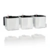 LECHUZA® CUBE Glossy Green Wall Home Kit, Ca. B48/H14/T15 Cm -Ecopots Garten Geschaft 3767662 WE FS 001 CubeGlossyGreenWallHomeKitWeiss