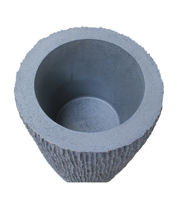 Roto Kunststoff-Blumentopf Samba, Konisch, Ø 48 Cm, Grau 4 Roto Kunststoff-Blumentopf Samba, Konisch, Ø 48 Cm, Grau – Bild 2