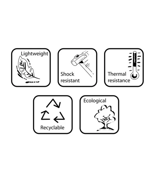 Farmet Kunststoff-Topf-Set Hydrus, Quadratisch, Anthrazit, 2-teilig 6 Farmet Kunststoff-Topf-Set Hydrus, Quadratisch, Anthrazit, 2-teilig – Bild 4