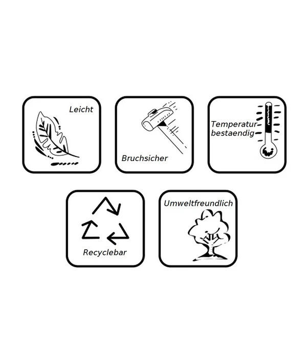 Farmet Kunststoff-Pflanzkübel Festonato, Rund, Terrakotta 5 Farmet Kunststoff-Pflanzkübel Festonato, Rund, Terrakotta – Bild 3