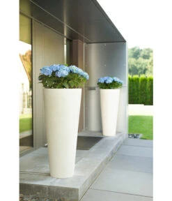 Fleur Ami Polystone-Pflanzgefäß Conical, Konisch, Ca. Ø43/H80 Cm 12 Fleur Ami Polystone-Pflanzgefäß Conical, Konisch, Ca. Ø43/H80 Cm -Ecopots Garten Geschaft 4183984 WE MO 004 PolystPflgef43x80cmCreme