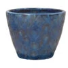Dehner Keramik-Topf Muschel, Blau -Ecopots Garten Geschaft 4441259 4441267 4441275 4441291 WE FS 001 DehnerKeramikPflanztopfMuschel