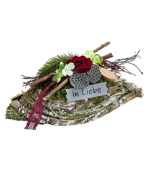 Grabgesteck Bristol, Oval, Ca. B26/H13/T10 Cm 3 Grabgesteck Bristol, Oval, Ca. B26/H13/T10 Cm