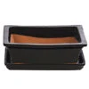 Dehner Keramik-Bonsaischale, Rechteckig, Schwarz, Ca. B25/H12 Cm -Ecopots Garten Geschaft 8686099 PR FS 001 BonsaiKeramikEckigUnterschaleSchwarzT25DehnerExpressHerzig