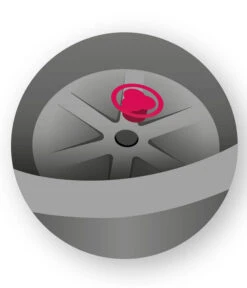 Scheurich Kunststoff-Topf Barceo High, Rund -Ecopots Garten Geschaft WE DE 008 BodenlochWaveGlobeHigh